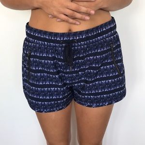Blue Athleta shorts